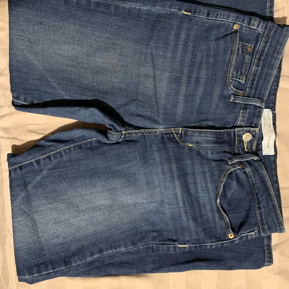 Signature by Levi Strauss Women's Boot Cut Jeans - Dark Blue